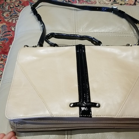 NEW Rebecca Minkoff collection cream leather bag - Picture 8 of 11